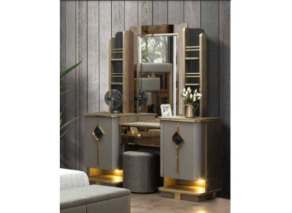 Elegant toaletní stůl s zrcadlem - dokonalý nábytek do ložnice nově