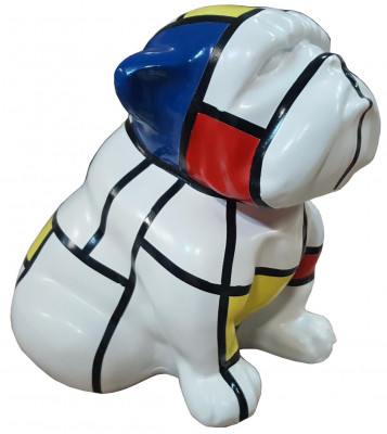 Návrhářská figura sochy moderních figur zahradní socha sochy psa dekorace.