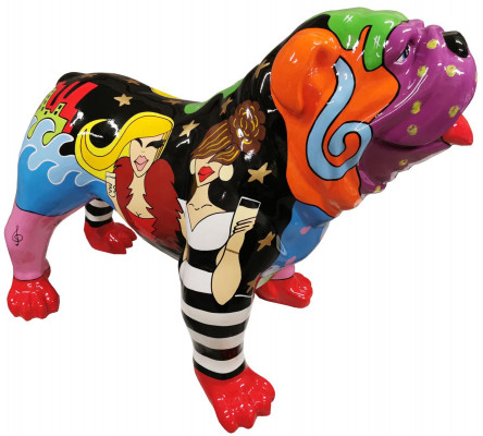 Abstraktní figura socha Figuriny Dekorace Pes Zahrada Socha Sochy 75x100