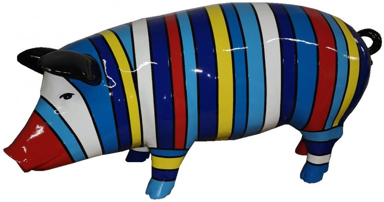 Bytová dekorace Sochy Abstraktní Vepř Design Sochy Figuríny Figurka Dekorace