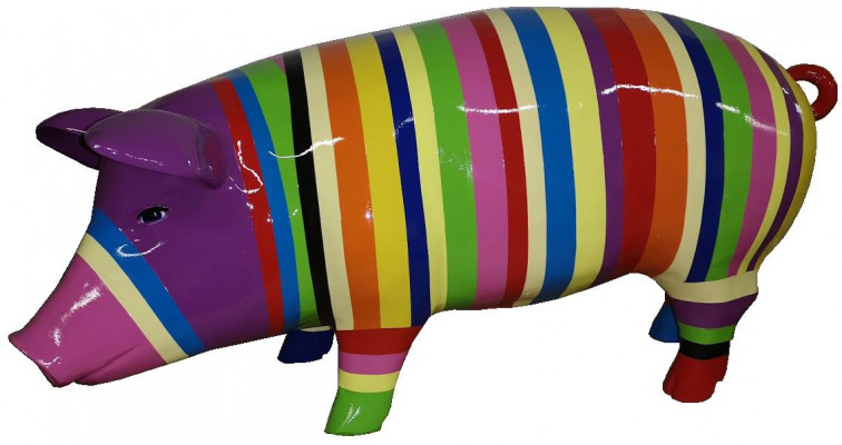 Sochy Abstraktní design prase Wohn Deko Sochy Sochy Figurína Dekorace