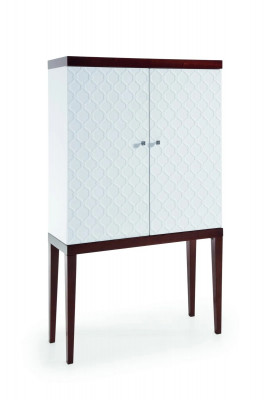 Skříň Bar Skleněný skříň Vitrína Obývací pokoj Design Regál design Nábytek