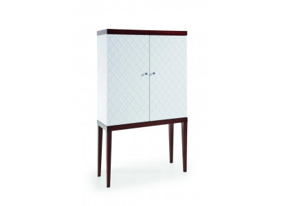 Skříň Bar Skleněný skříň Vitrína Obývací pokoj Design Regál design Nábytek