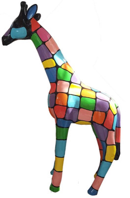 Giraffe design socha sochy moderní figurky soch dekorace dekorace zahrada nová