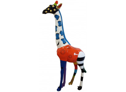 Design Figur Socha Moderní figuríny Sochy Dekorace Deko žirafa Zahrada Nová