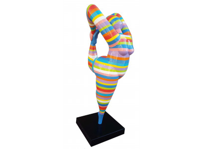 Abstraktní figurína ženy, ruční práce, dekorace, bytové dekorace, sochy, sochy, figurky.