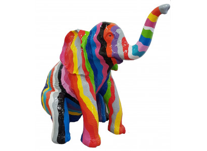 Návrhářská postava Socha Moderní sochy Dekorace Slon Dekorace Zahrada Sochy