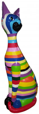 Abstraktní postava Figury Abstraktní sochy Sochařský design Loft barevné sochy