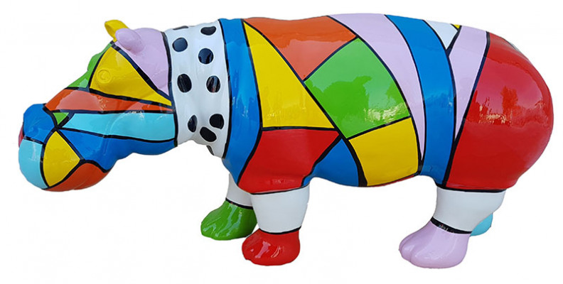 Designer Abstrakte Figur Moderne Figuren Dekoration Nilpferd Garten Skulpturen  Designer Abstraktní figuríny Moderní figurky Dekorace Lvíšek Zahrada Sochy