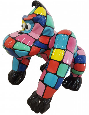 Designer Figur Socha Moderní sochy Sochy Dekorace Dekorace Gorila Zahrada Nový