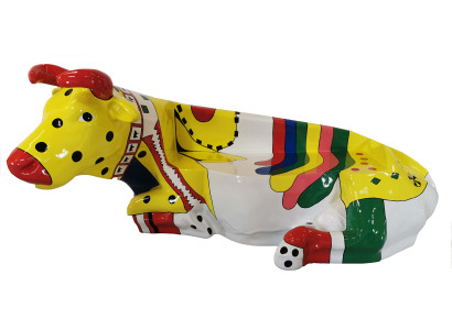 Návrhář Abstraktní Moderní Figura Kráva Dekorace Zahrada Sochy Dekorace Design