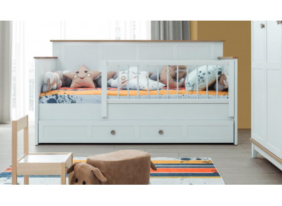 Dětská postýlka Dětská bouda Postýlka Dětská postýlka Bílý dřevo Postel Moderní