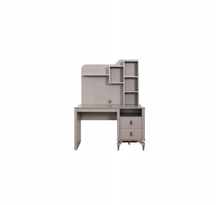 Psací stůl Kancelářský stůl Počítačový stůl Beige kancelářský nábytek Dřevěný stůl Regály