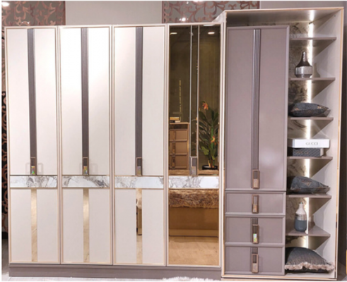 Luxus šatní skříň ložnice zařízení skříň Moderní design nábytek