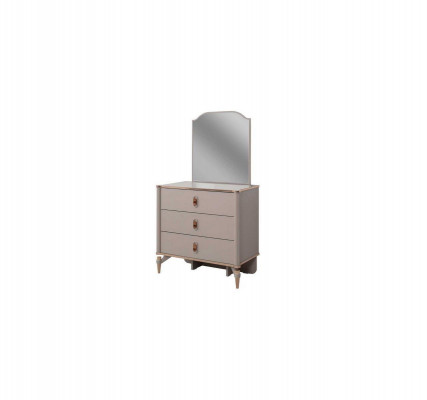 Kompletní dětská postel Dětský nábytek Dětská postel Beige Dřevo Set 5 kusů Moderní