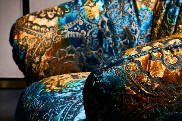 Křeslo Klub Lounge Designér Televizní Pohovka Židle Židle Čalounění Sedadlo Nábytek Textil