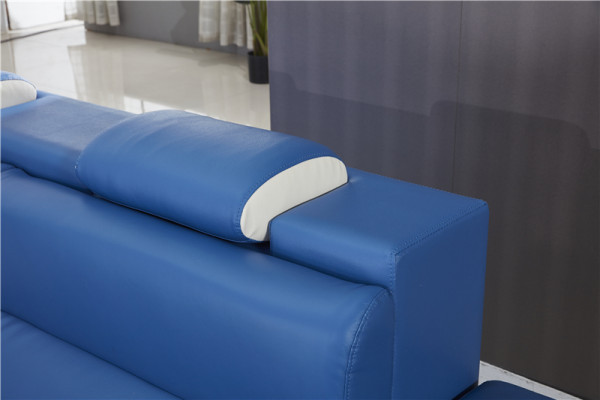 Sada polstrový rohový nábytek designová pohovka luxusní pohovka kůže nová sofa sedadlo roh