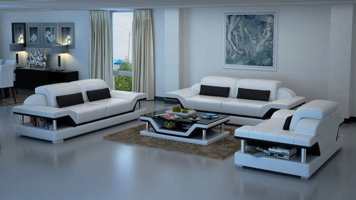 Sofa sestava 3+2+1 místná sedačka pohovka potah souprava moderní pohovky nové
