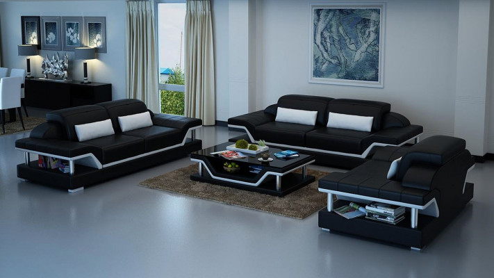Sofa sestava 3+2+1 místná sedačka pohovka potah souprava moderní pohovky nové
