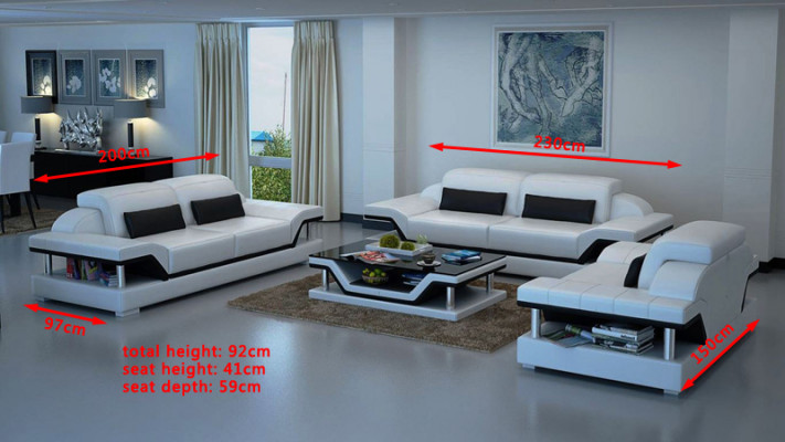 Sofa sestava 3+2+1 místná sedačka pohovka potah souprava moderní pohovky nové