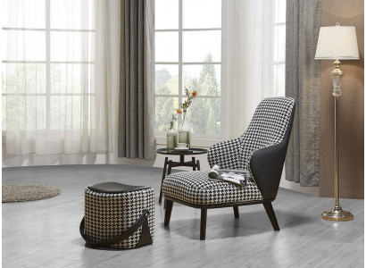 Křeslo Design Pohovka Sofa Relax Látka Relaxační Luxus TV Klub Vypolstrovaný Sedák