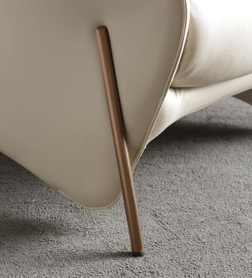 Luxus židle tapetování koktejl Relax Lounge Club židle nábytek Design křeslo kůže