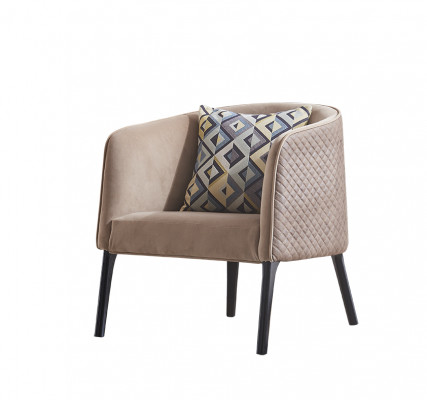 Luxus židle čalouněný koktail relaxační klubové židle nábytek design křeslo béžové