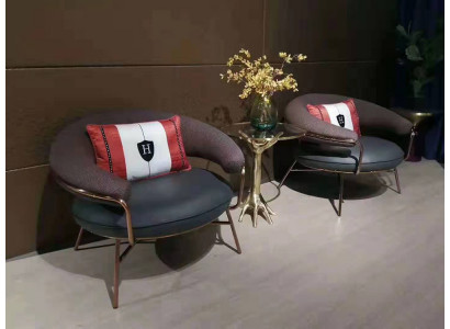 Design křeslo Luxus židle čalouněný koktejl Relax Bar Lounge Club židle nábytek