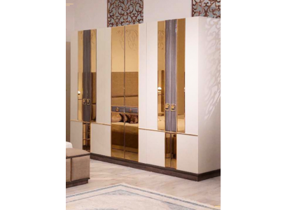 Šatník ložnice Luxus Nový Dřevěný šatník Moderní design Vybavení