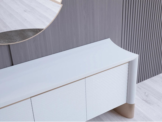 Esszimmer Design Sideboard Modern Holzschrank Luxus Möbel Neu