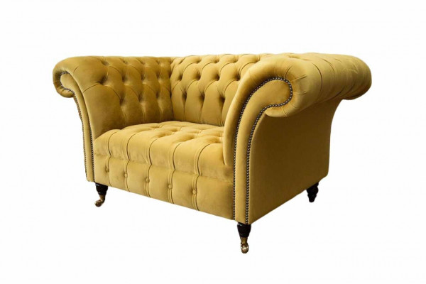 Chesterfield sedací souprava 2+1 místně Design Moderní Potahovače