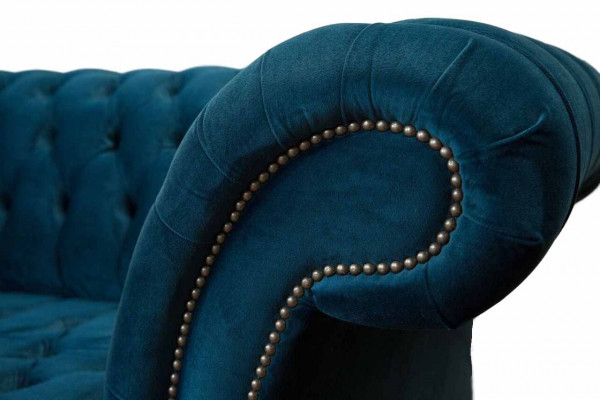 Křeslo Chesterfield nábytek set 2x jednosedadlový set luxusní křeslo pohovky 2 kusy.