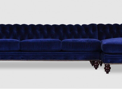 400cm Bix XXL Pohovka Přezdívka Sedadlová Souprava Textilie Kožená Pohovka Chesterfield 2016060