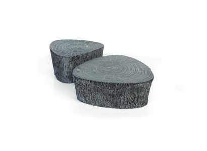 Couchtische Stolek Luxus Dřevěné Stoly Konzole Design Nábytek Sada 2 kusy