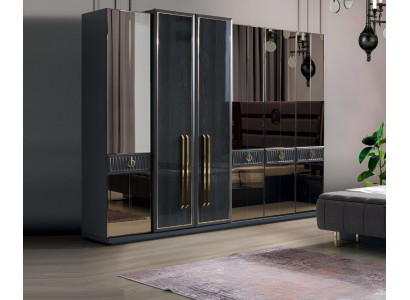 Designer šatní skříň ložnice nábytek Moderní dřevěný šatník Luxus