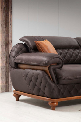 Obývací pokoj Pohovky Moderní Třísedací Sofa Luxusní Čalouněný Nábytek