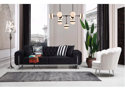 Moderní nábytek obývacího pokoje Kompletní pohovka Dvousedadloč Designer křeslo