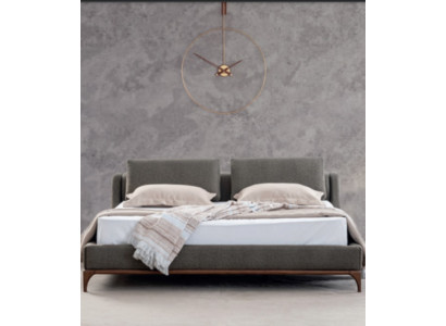 Postele Ložnice Černý Luxusní Design Potahová Postel Návrhářský Nábytek Nový