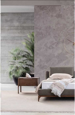 Ložnice sada hnědý dřevo noční stolky moderní noční stůl nábytek masivní dřevo