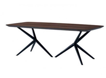 Jídelní stůl hnědý jídelní stůl moderní luxusní stůl elegantní design.