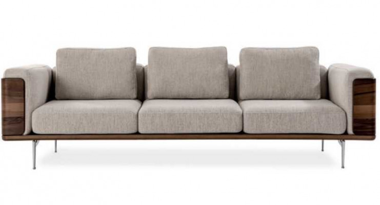 Obývací pokoj Luxus Moderní Design 2x pohovky s křeslem sedací souprava