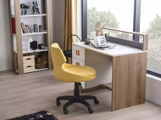 Psací stůl Dětský psací stůl Počítačový stolek Dřevěný Hnědý Stůl