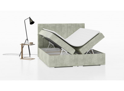 Luxusní postel čalouněný nábytek ložnice boxspringová postel design manželská postel Nový