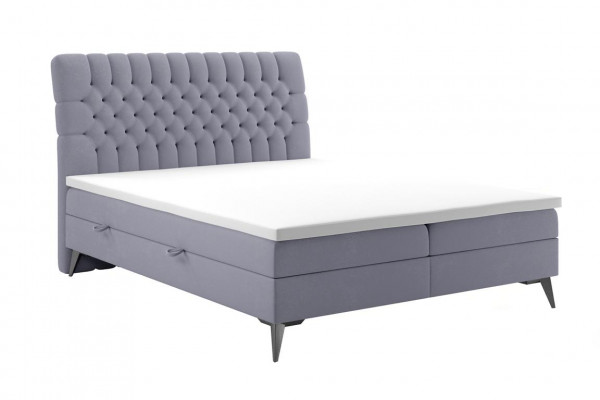 Chesterfield postel Polstrování Design Luxus manželská postel ložnice boxspring postel