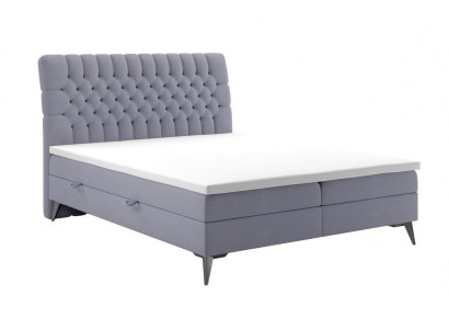 Chesterfield postel Polstrování Design Luxus manželská postel ložnice boxspring postel