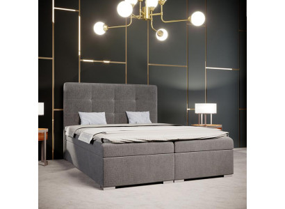 Postel ložnice luxusní textilní nábytek čalouněný nábytek styl manželská postel