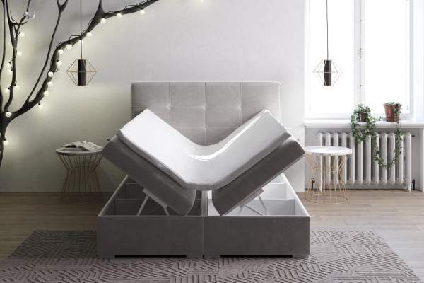 Postel ložnice luxusní textilní nábytek čalouněný nábytek styl manželská postel