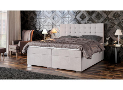 Postel Nábytek Moderní Design Manželská postel Luxusní Ložnice Textilie Pružinová postel