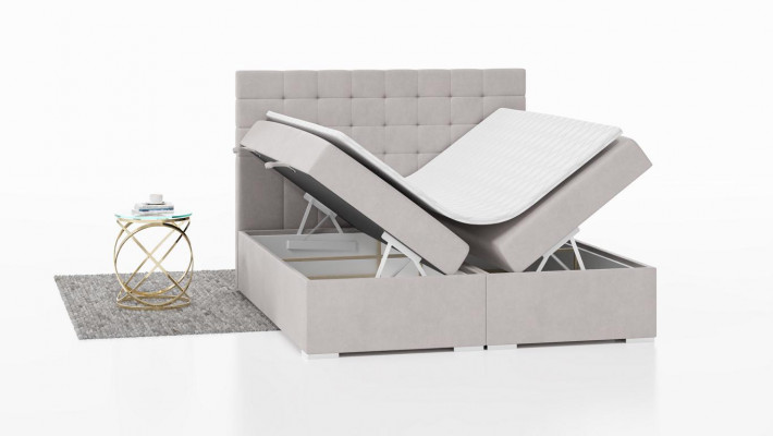 Postel Nábytek Moderní Design Manželská postel Luxusní Ložnice Textilie Pružinová postel