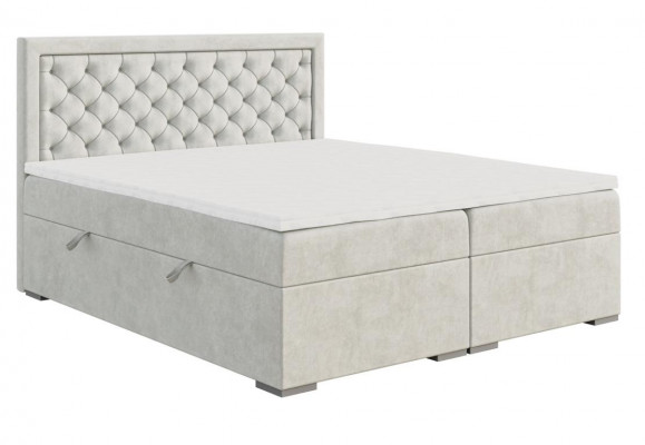 Ložnice postel luxusní nábytek styl moderní manželská postel design boxspring